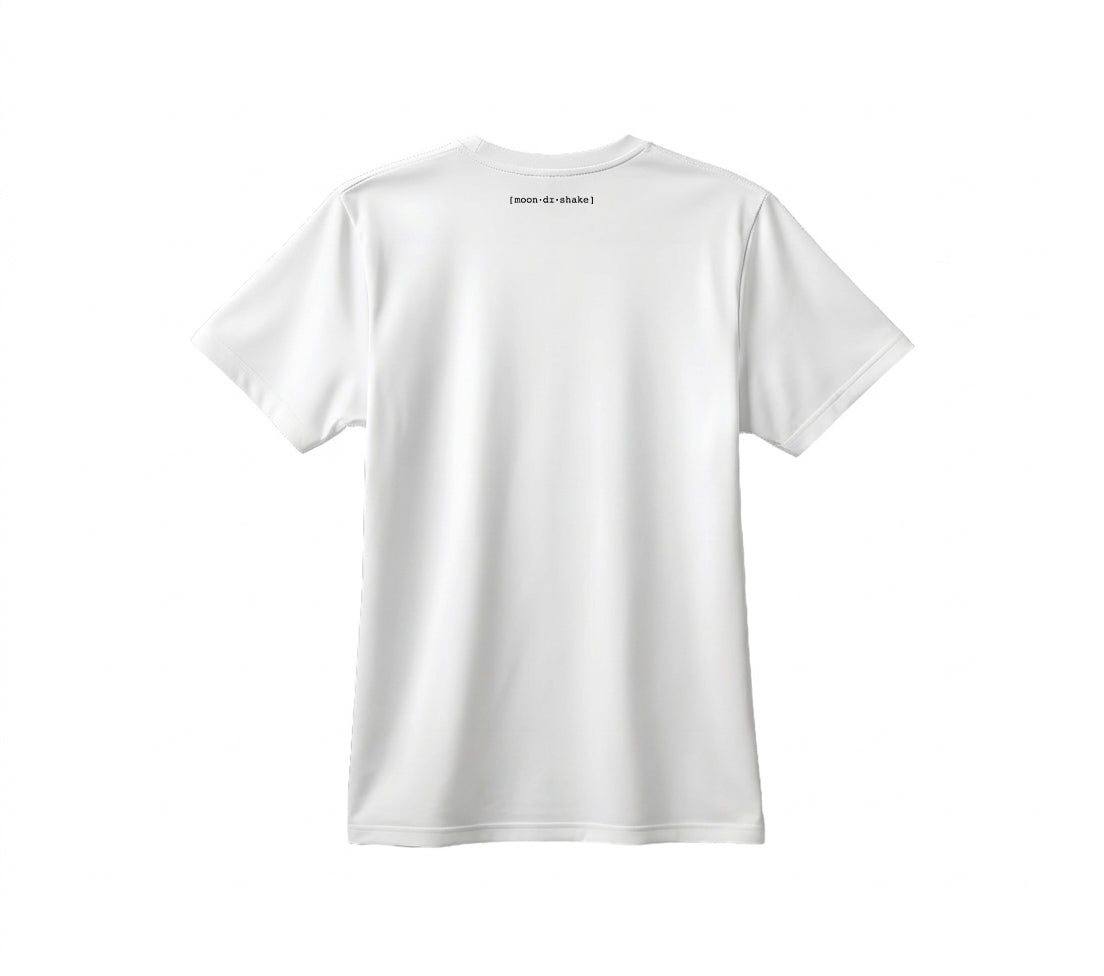 MoonD'shake [moon·dɪ·shake] Tee（白）