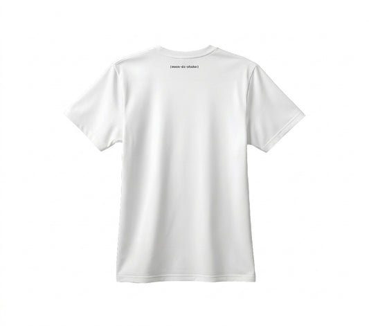 MoonD'shake [moon·dɪ·shake] Tee（白）