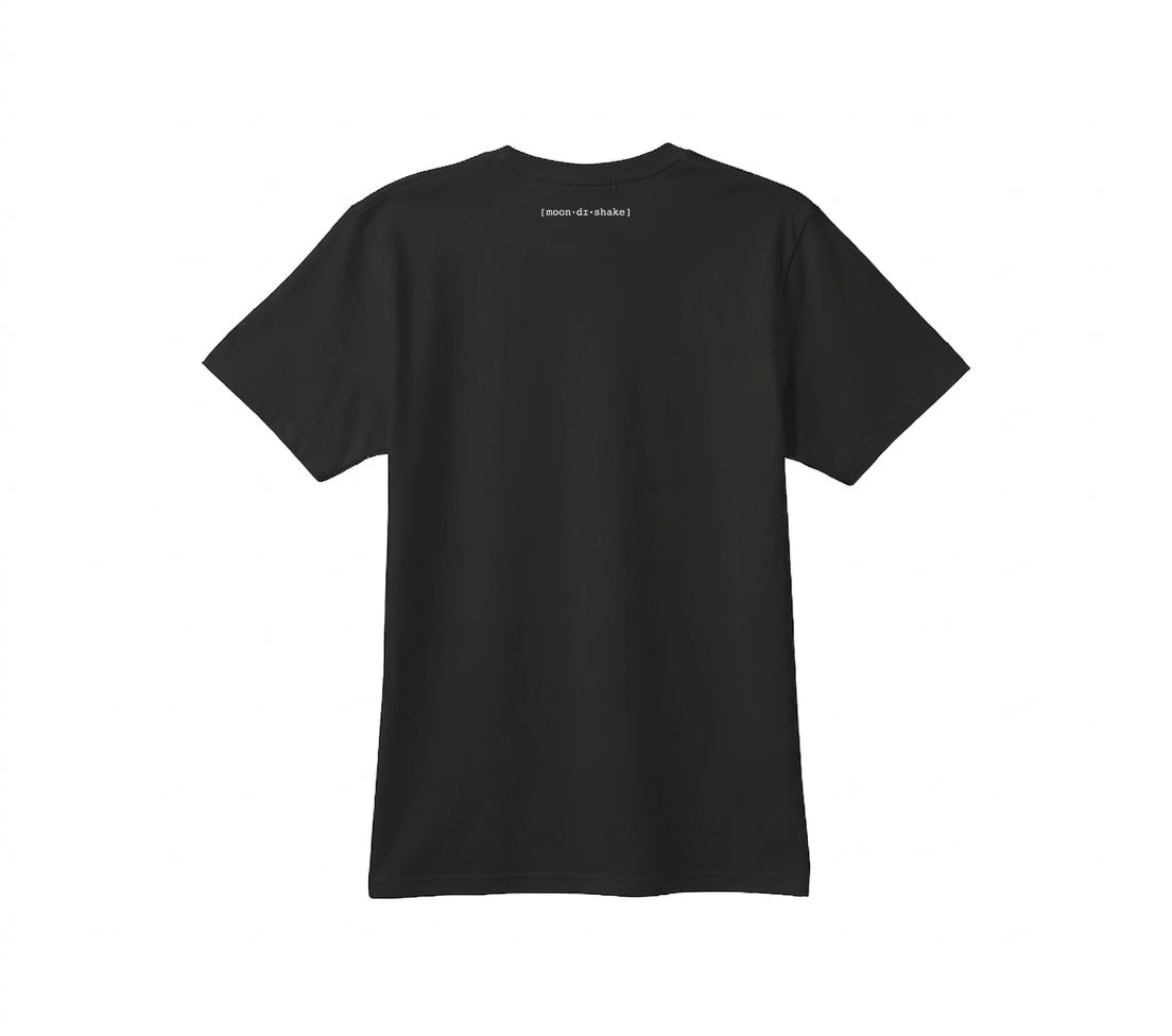 MoonD'shake [moon·dɪ·shake] Tee（黑）